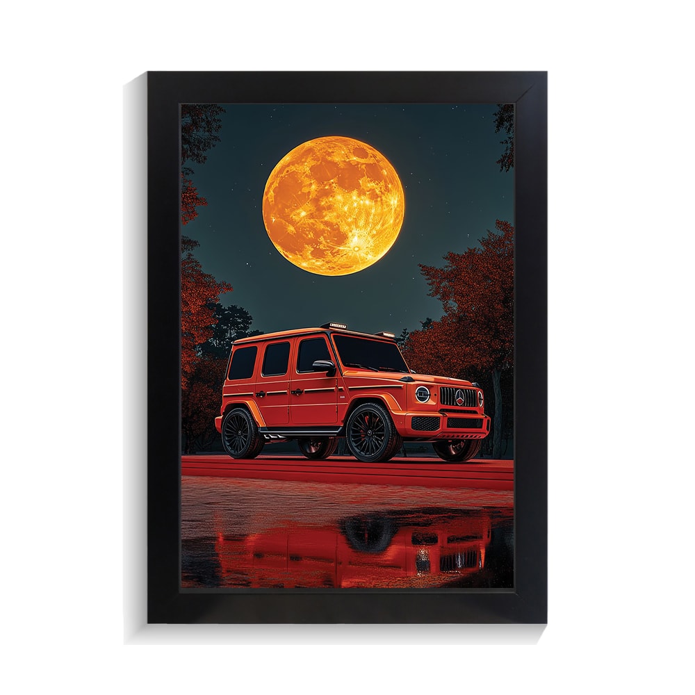 تابلو ماشین طرح بنز جی واگون کد PF-23195 تابلو ماشین طرح بنز جی واگون کد PF 23195