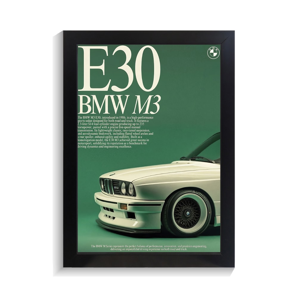 تابلو ماشین طرح بی ام و M3 کد PF-23215 تابلو ماشین طرح بی ام و M3 کد PF 23215