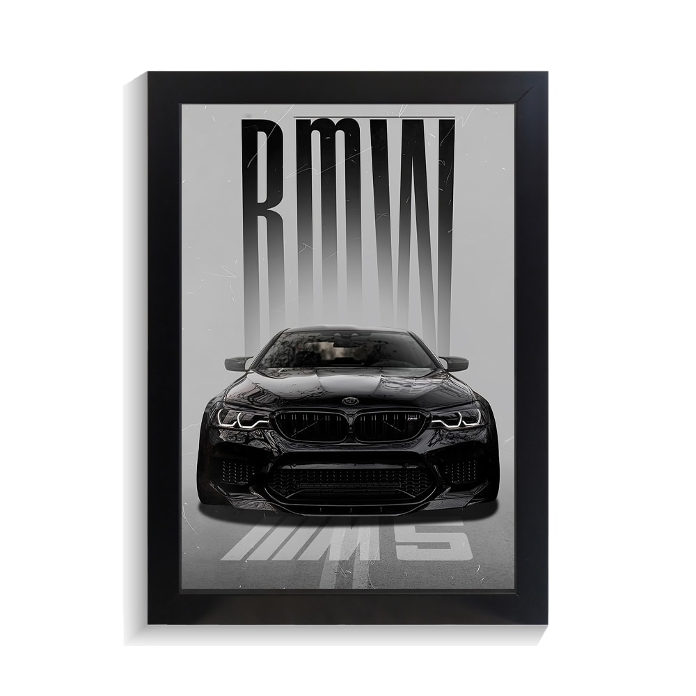 تابلو ماشین طرح بی ام و M5 کد PF-23225 تابلو ماشین طرح بی ام و M5 کد PF 23225