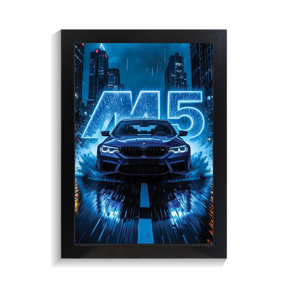تابلو ماشین طرح بی ام و M5 کد PF-23251 تابلو ماشین طرح بی ام و M5 کد PF 23251