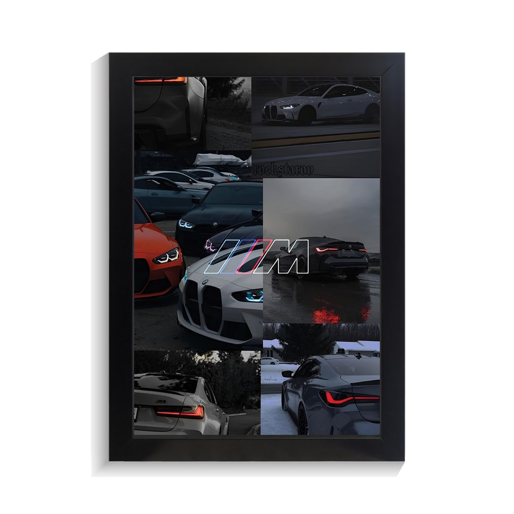 تابلو ماشین طرح بی ام و کد PF-23207 تابلو ماشین طرح بی ام و کد PF 23207