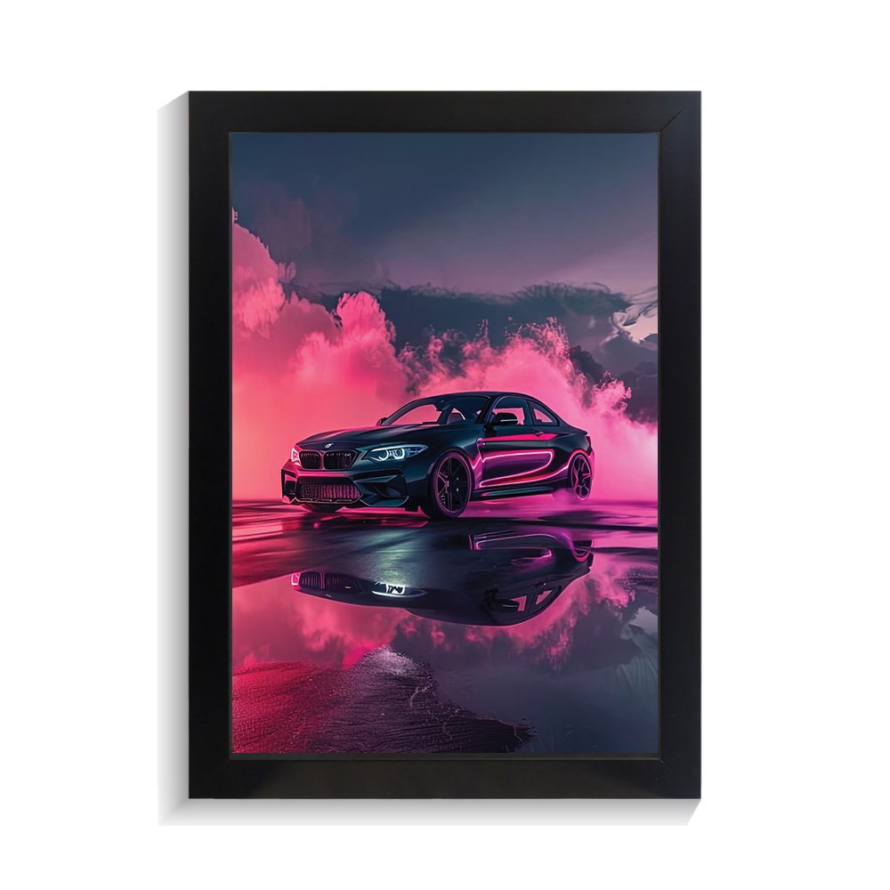 تابلو ماشین طرح بی ام و کد PF-23232 تابلو ماشین طرح بی ام و کد PF 23232