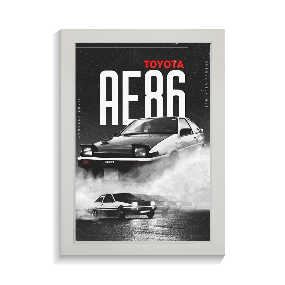 تابلو ماشین طرح تویوتا AE86 کد PF-23474-1 تابلو ماشین طرح تویوتا AE86 کد PF 23474 1