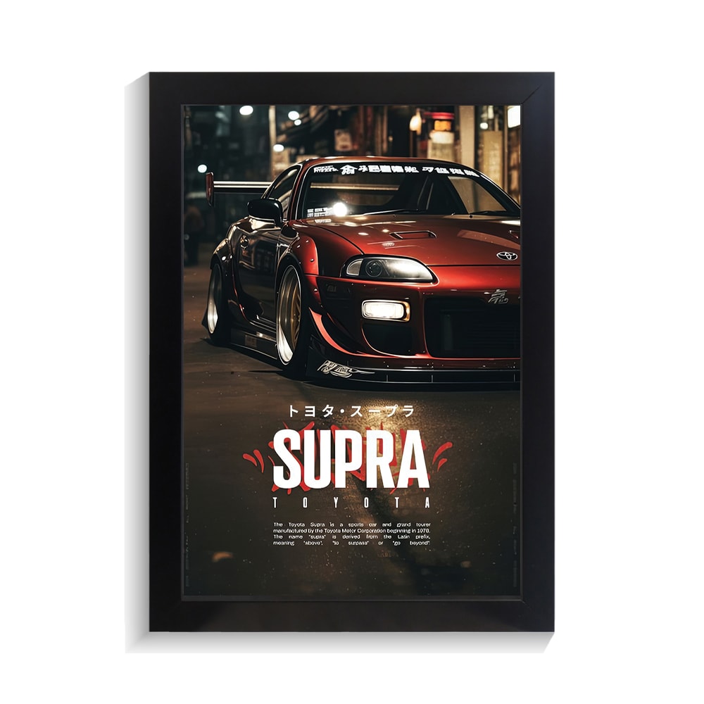 تابلو ماشین طرح تویوتا سوپرا کد PF-23481 تابلو ماشین طرح تویوتا سوپرا کد PF 23481