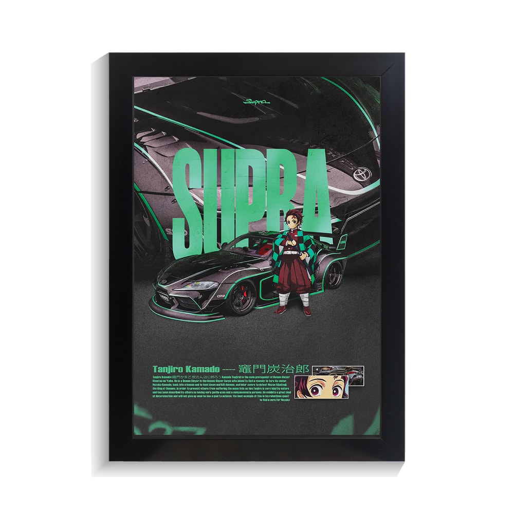 تابلو ماشین طرح تویوتا سوپرا کد PF-23482 تابلو ماشین طرح تویوتا سوپرا کد PF 23482