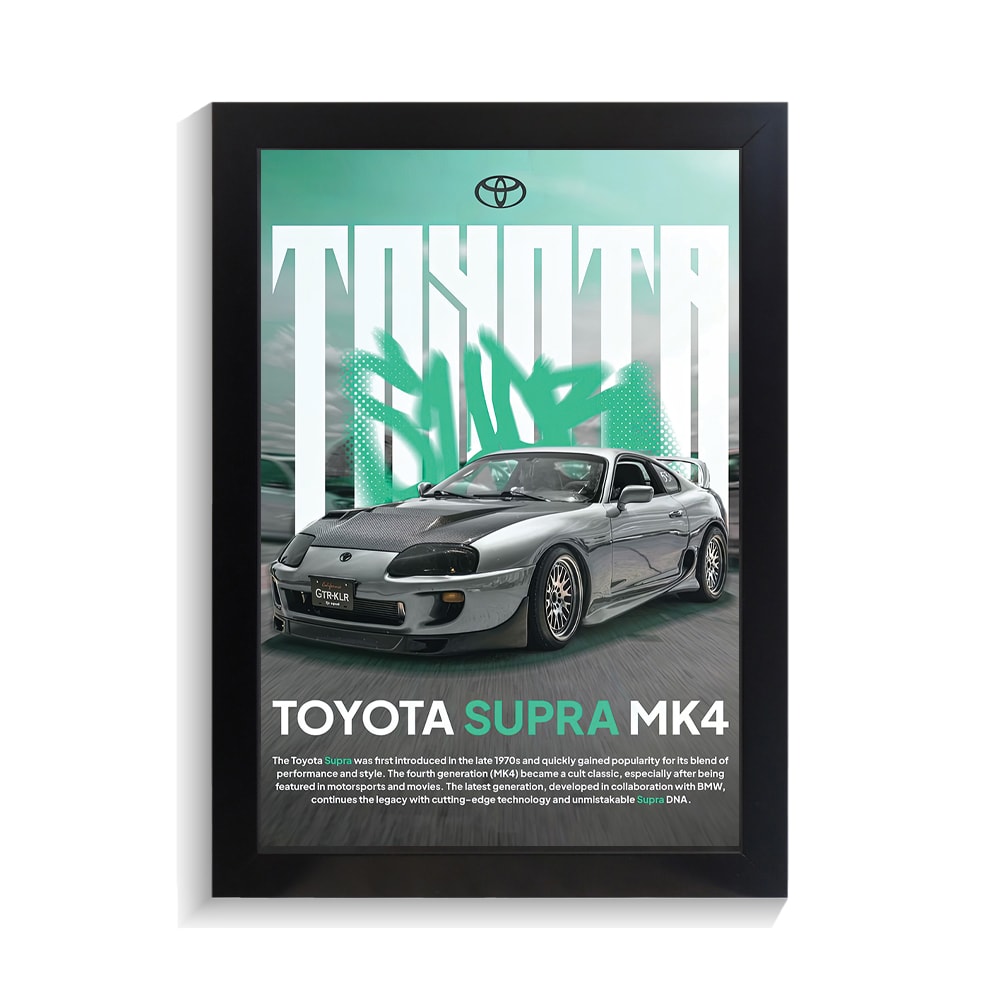 تابلو ماشین طرح تویوتا سوپرا کد PF-23492 تابلو ماشین طرح تویوتا سوپرا کد PF 23492