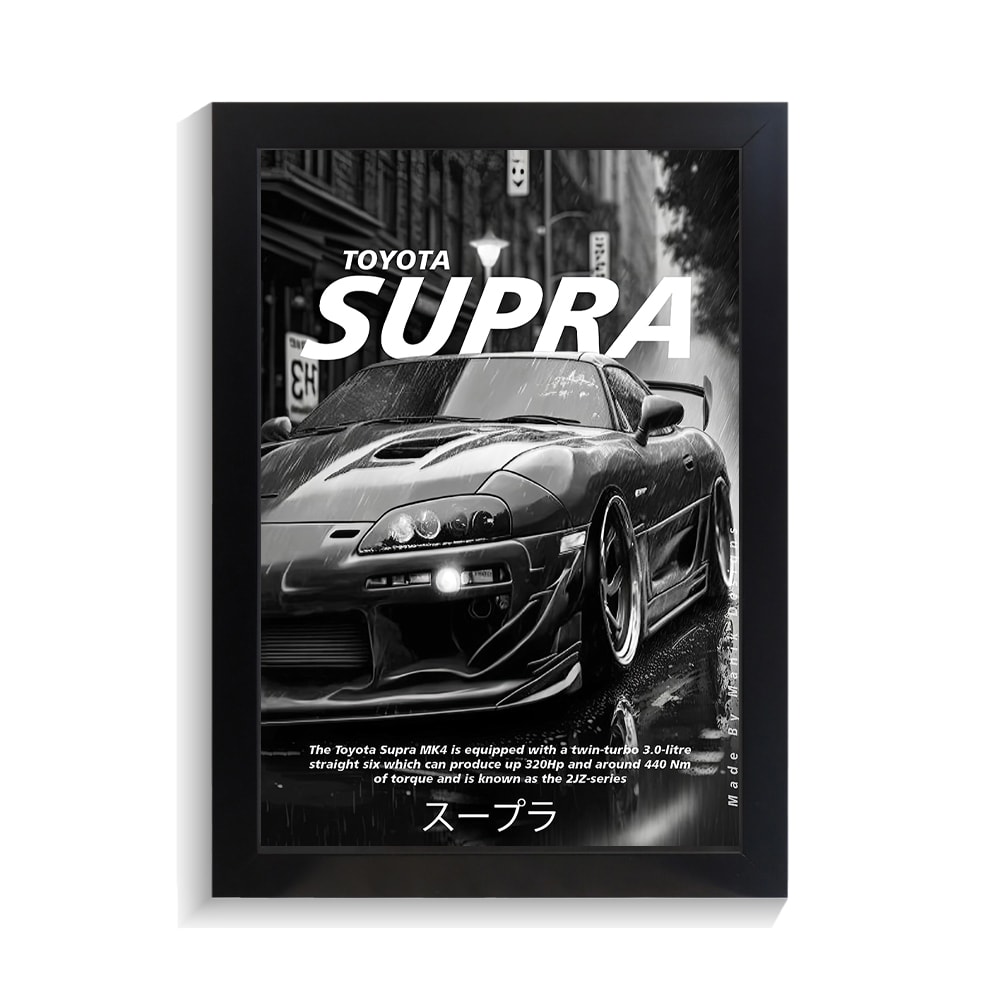 تابلو ماشین طرح تویوتا سوپرا کد PF-23497 تابلو ماشین طرح تویوتا سوپرا کد PF 23497