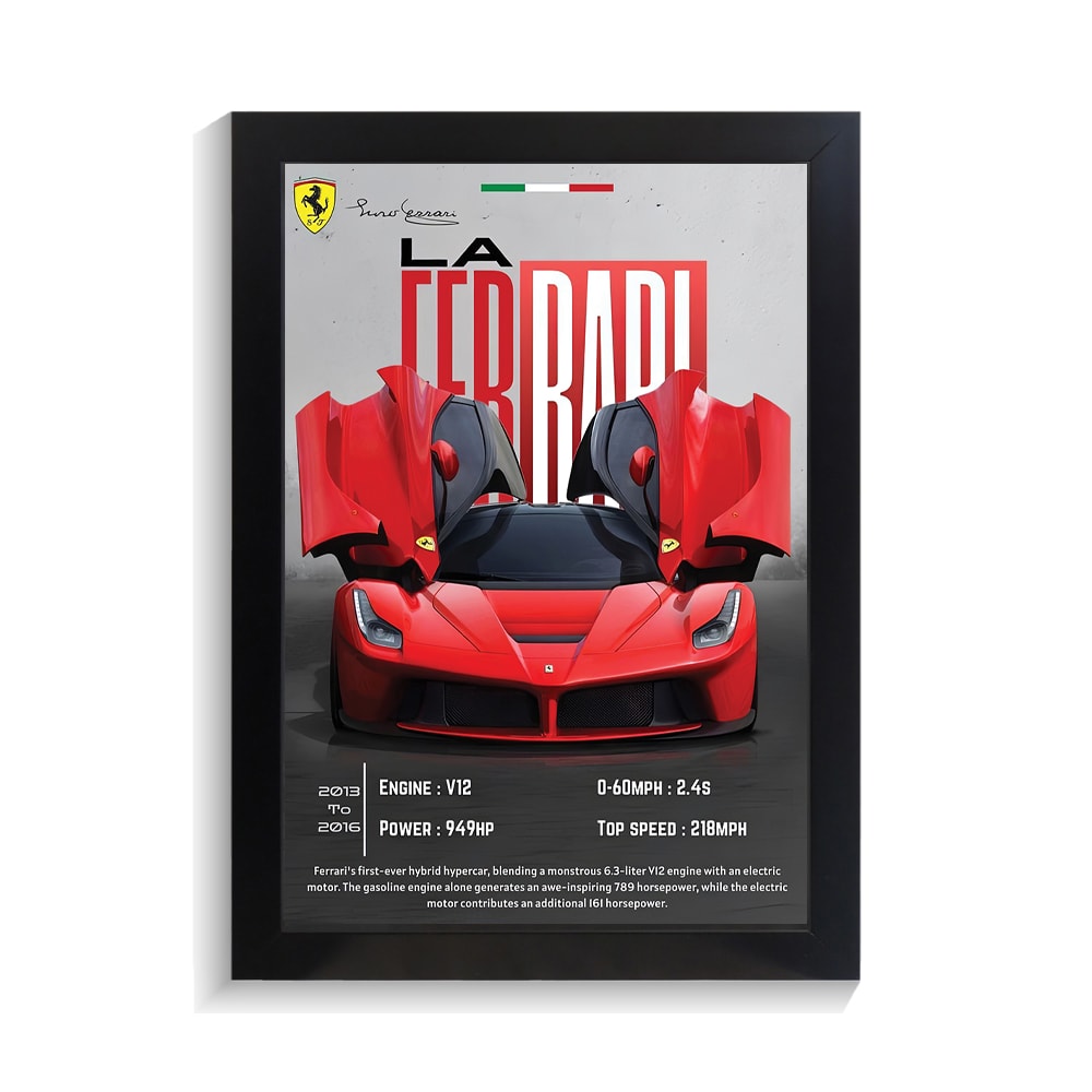 تابلو ماشین طرح فراری کد PF-23259 تابلو ماشین طرح فراری کد PF 23259