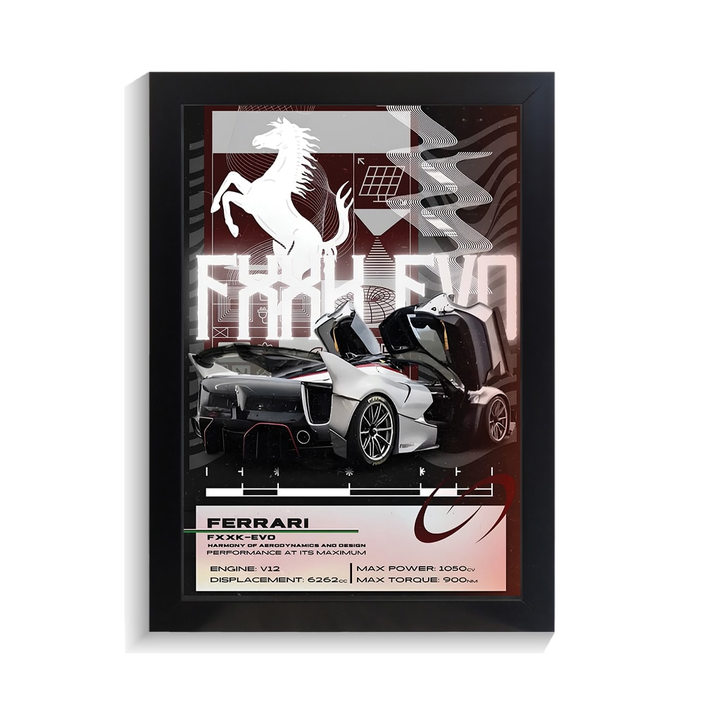 تابلو ماشین طرح فراری کد PF-23266 تابلو ماشین طرح فراری کد PF 23266