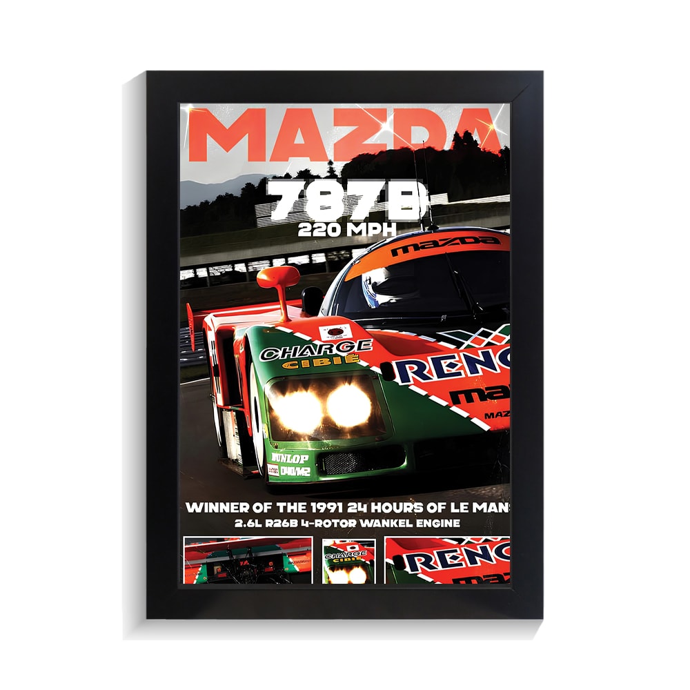 تابلو ماشین طرح مزدا 787B کد PF-23370 تابلو ماشین طرح مزدا 787B کد PF 23370