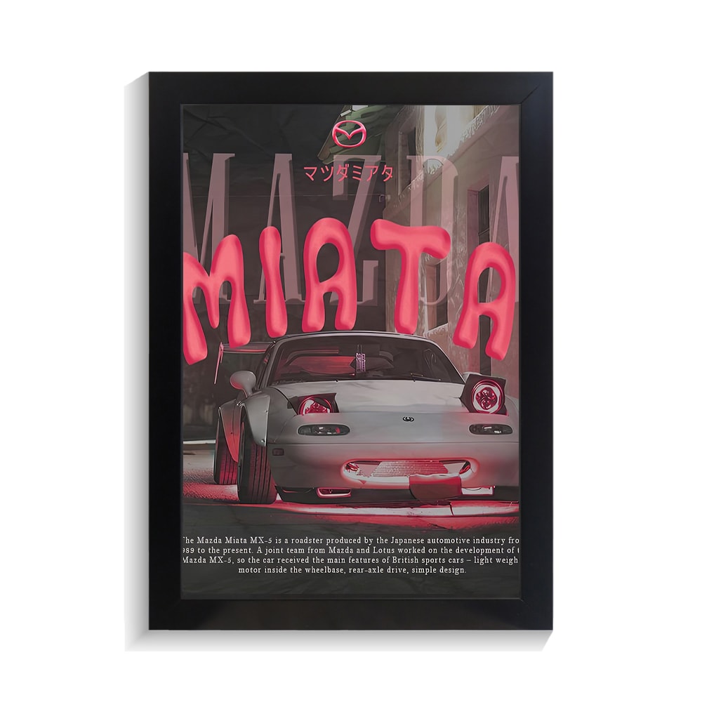 تابلو ماشین طرح مزدا MIATA کد PF-23382 تابلو ماشین طرح مزدا MIATA کد PF 23382