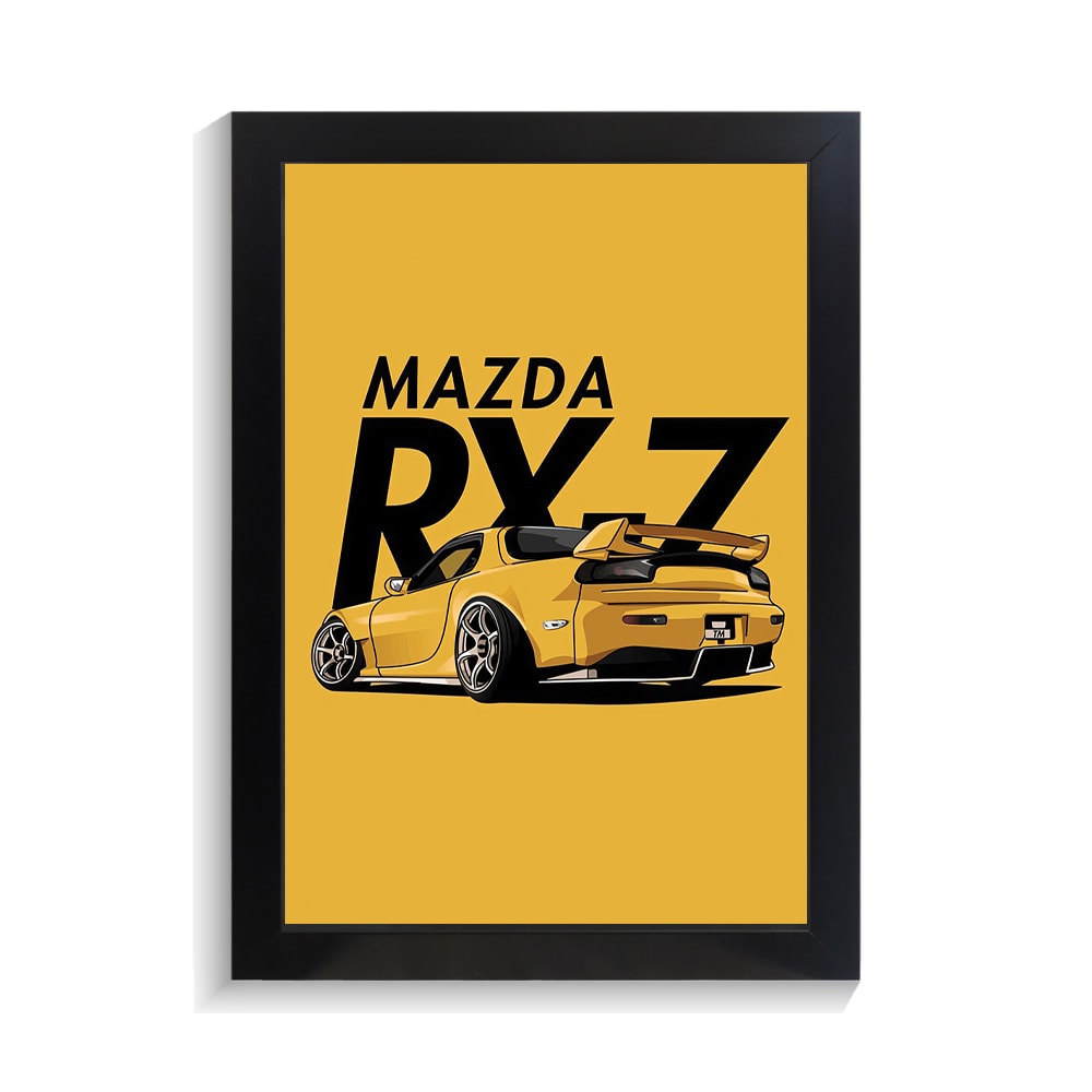 تابلو ماشین طرح مزدا RX7 کد PF-23378 تابلو ماشین طرح مزدا RX7 کد PF 23378