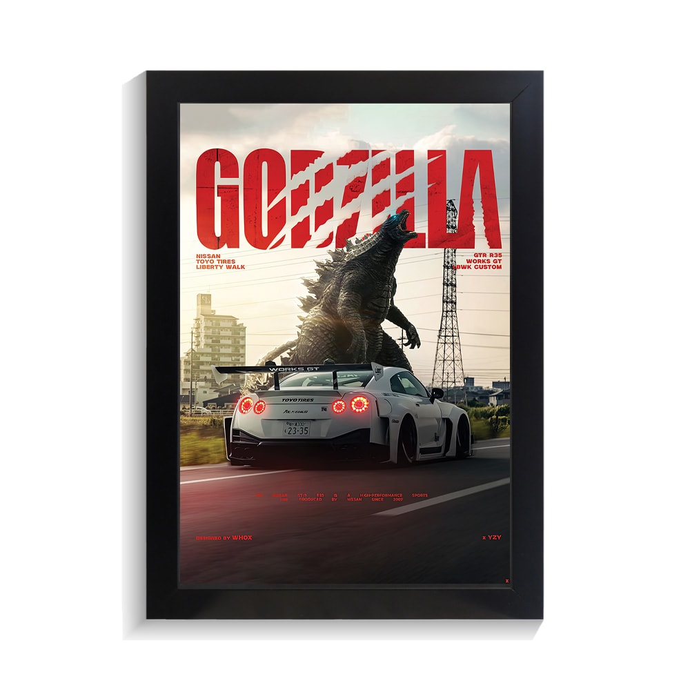 تابلو ماشین طرح نیسان GTR R35 کد PF-23420 تابلو ماشین طرح نیسان GTR R35 کد PF 23420