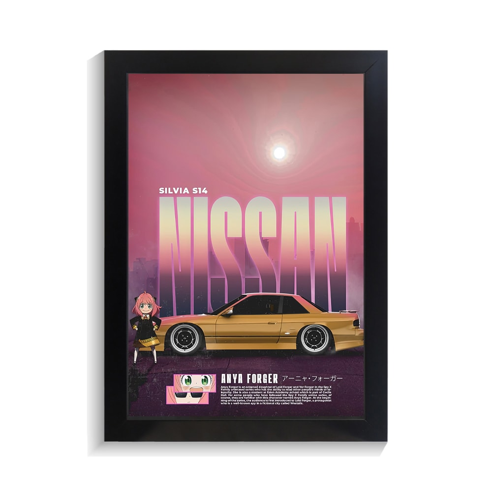 تابلو ماشین طرح نیسان SILVIA S14 کد PF-23389 تابلو ماشین طرح نیسان SILVIA S14 کد PF 23389