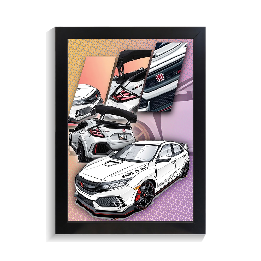 تابلو ماشین طرح هوندا سیویک کد PF-23284 تابلو ماشین طرح هوندا سیویک کد PF 23284