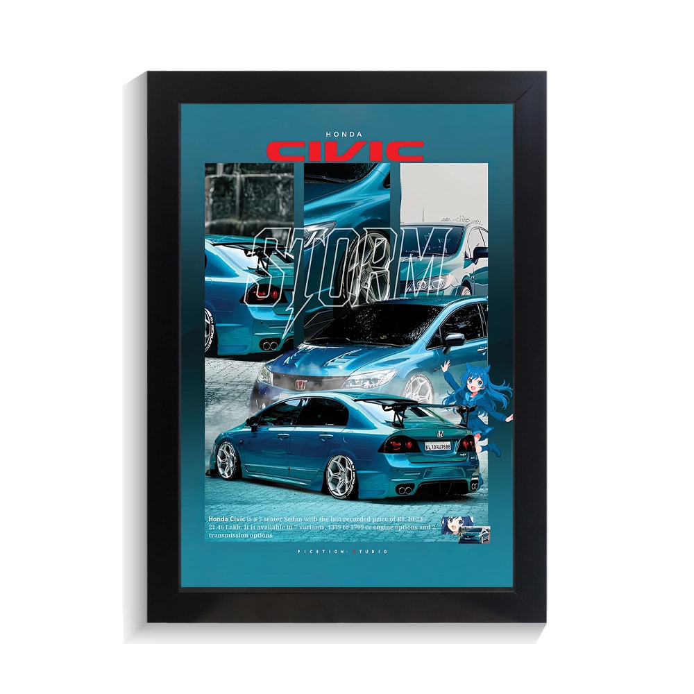 تابلو ماشین طرح هوندا سیویک کد PF-23287 تابلو ماشین طرح هوندا سیویک کد PF 23287