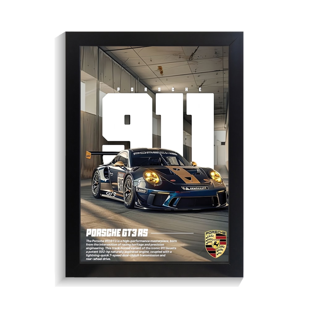 تابلو ماشین طرح پورشه 911 کد PF-23423 تابلو ماشین طرح پورشه 911 کد PF 23423