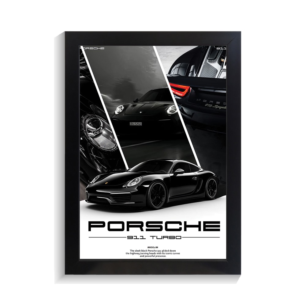 تابلو ماشین طرح پورشه 911 کد PF-23425 تابلو ماشین طرح پورشه 911 کد PF 23425