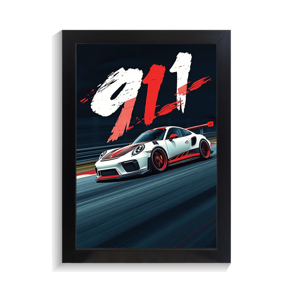 تابلو ماشین طرح پورشه 911 کد PF-23429 تابلو ماشین طرح پورشه 911 کد PF 23429