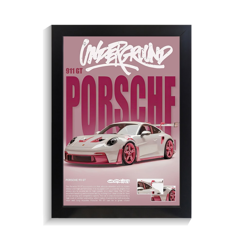 تابلو ماشین طرح پورشه 911 کد PF-23440 تابلو ماشین طرح پورشه 911 کد PF 23440