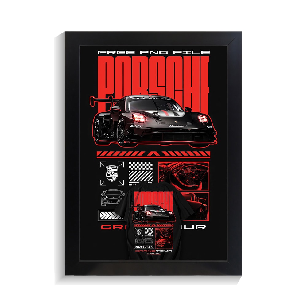 تابلو ماشین طرح پورشه کد PF-23436 تابلو ماشین طرح پورشه کد PF 23436