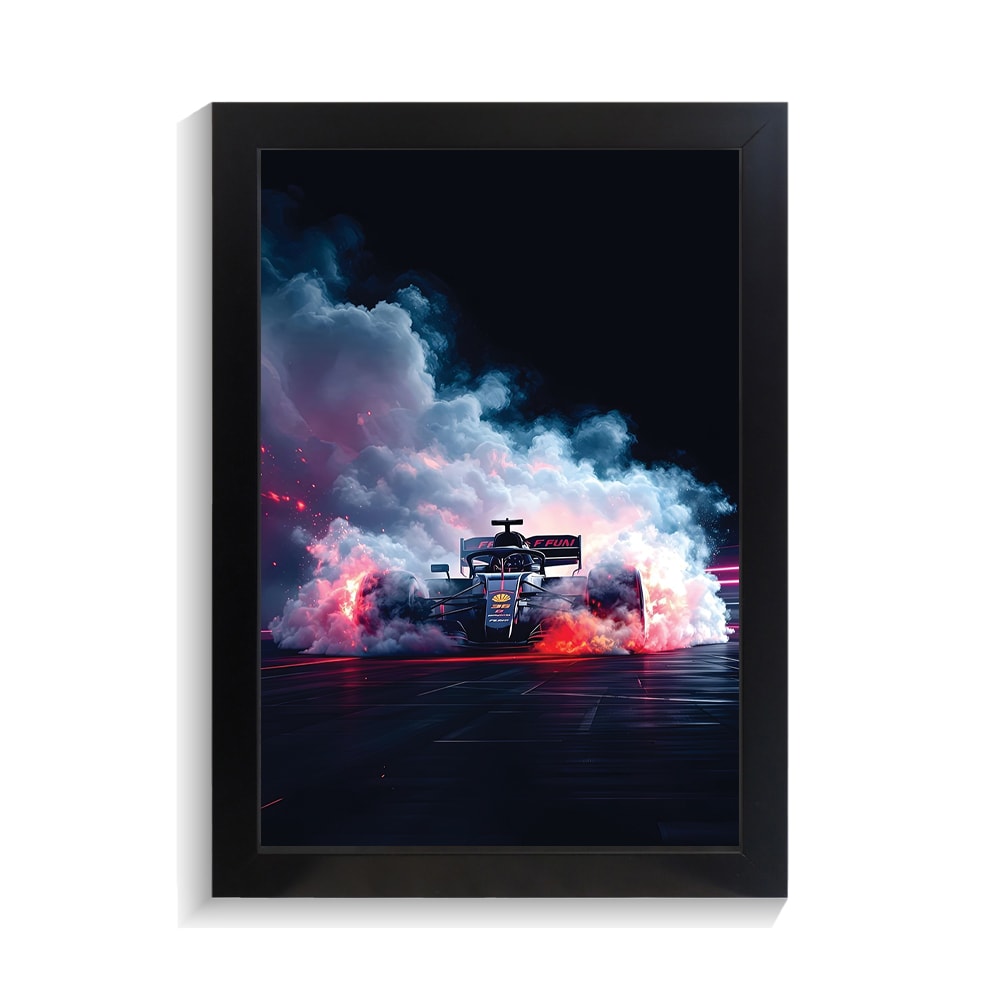 تابلو ماشین مسابقه طرح فرمول وان کد PF-23032 تابلو ماشین مسابقه طرح فرمول وان کد PF 23032