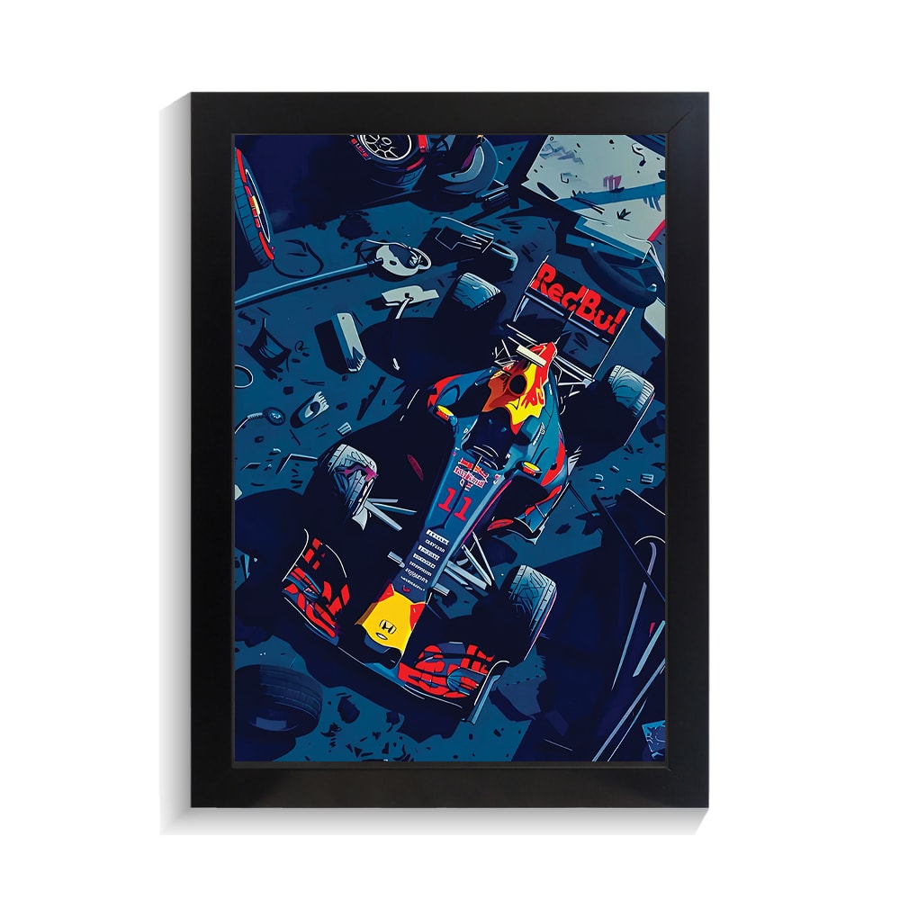 تابلو ماشین مسابقه طرح فرمول وان کد PF-23036 تابلو ماشین مسابقه طرح فرمول وان کد PF 23036