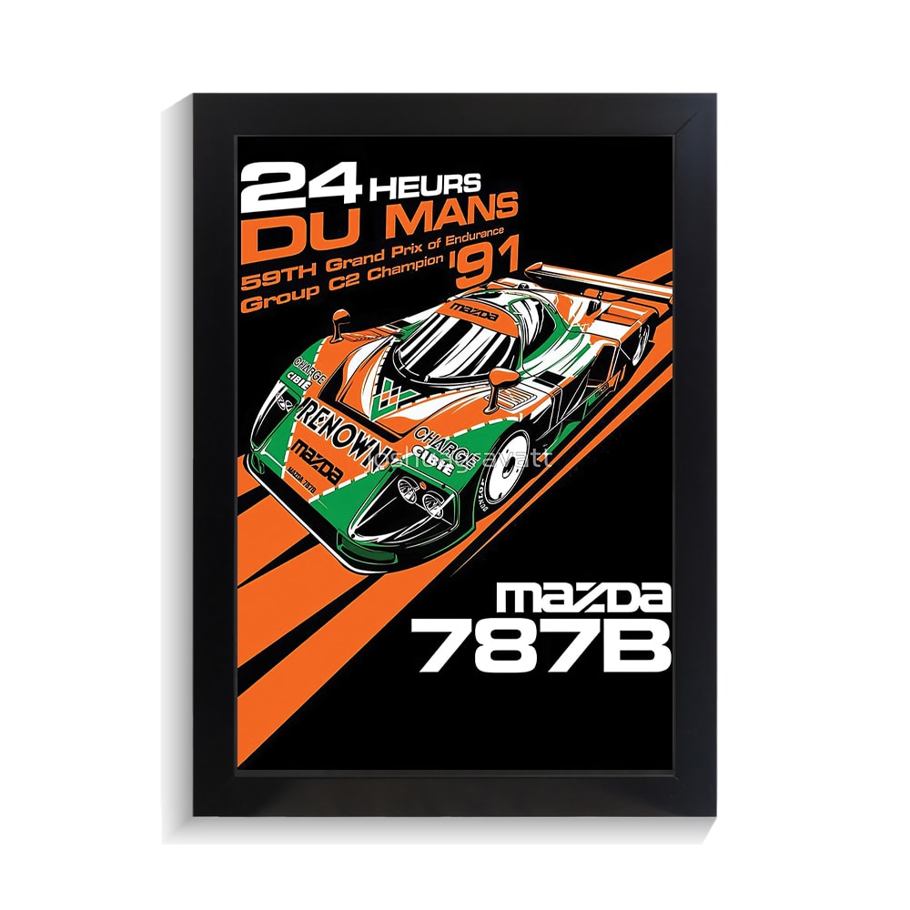 تابلو ماشین مسابقه طرح مزدا کد PF-23080 تابلو ماشین مسابقه طرح مزدا کد PF 23080