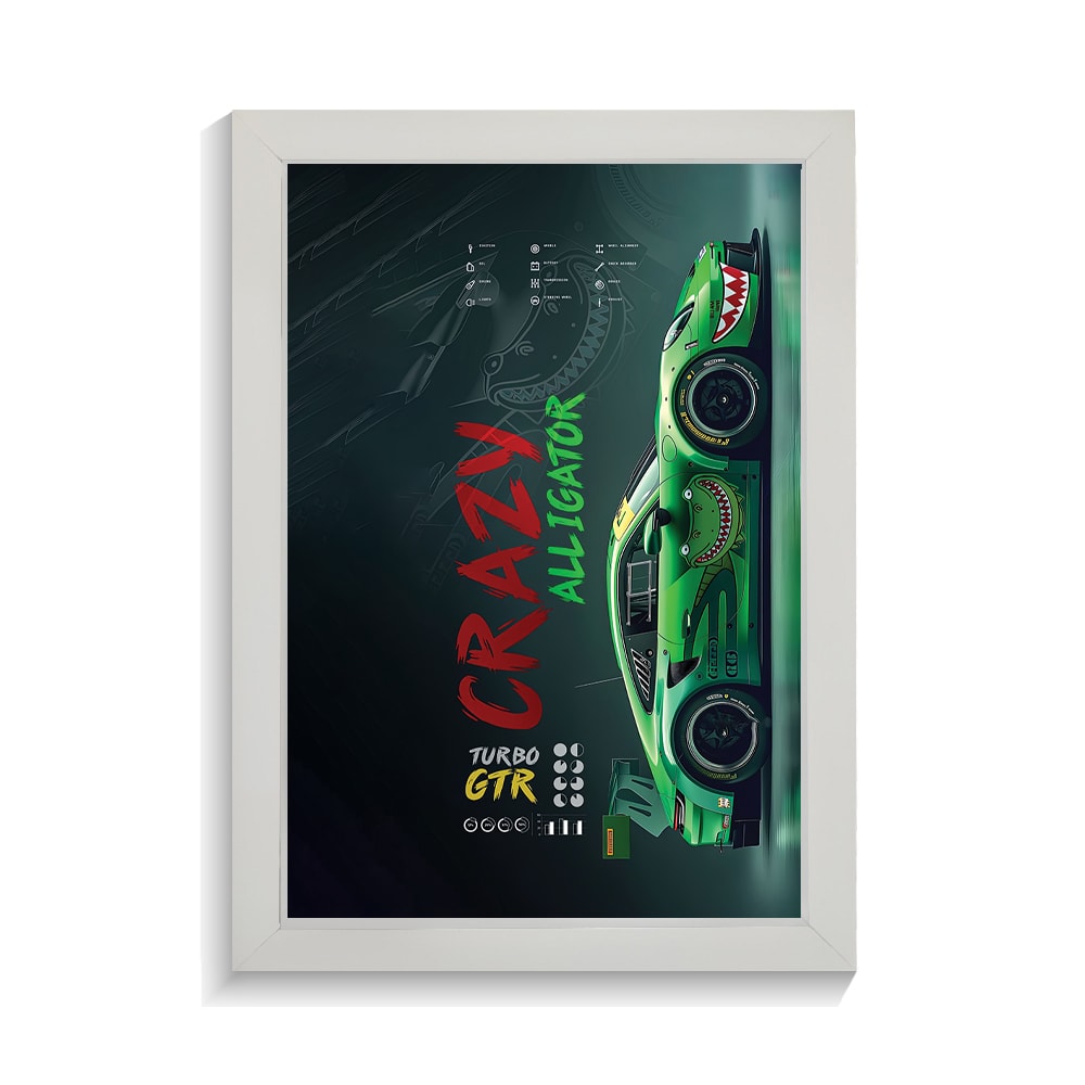 تابلو ماشین مسابقه طرح پورشه کد PF-23048-1 تابلو ماشین مسابقه طرح پورشه کد PF 23048 1