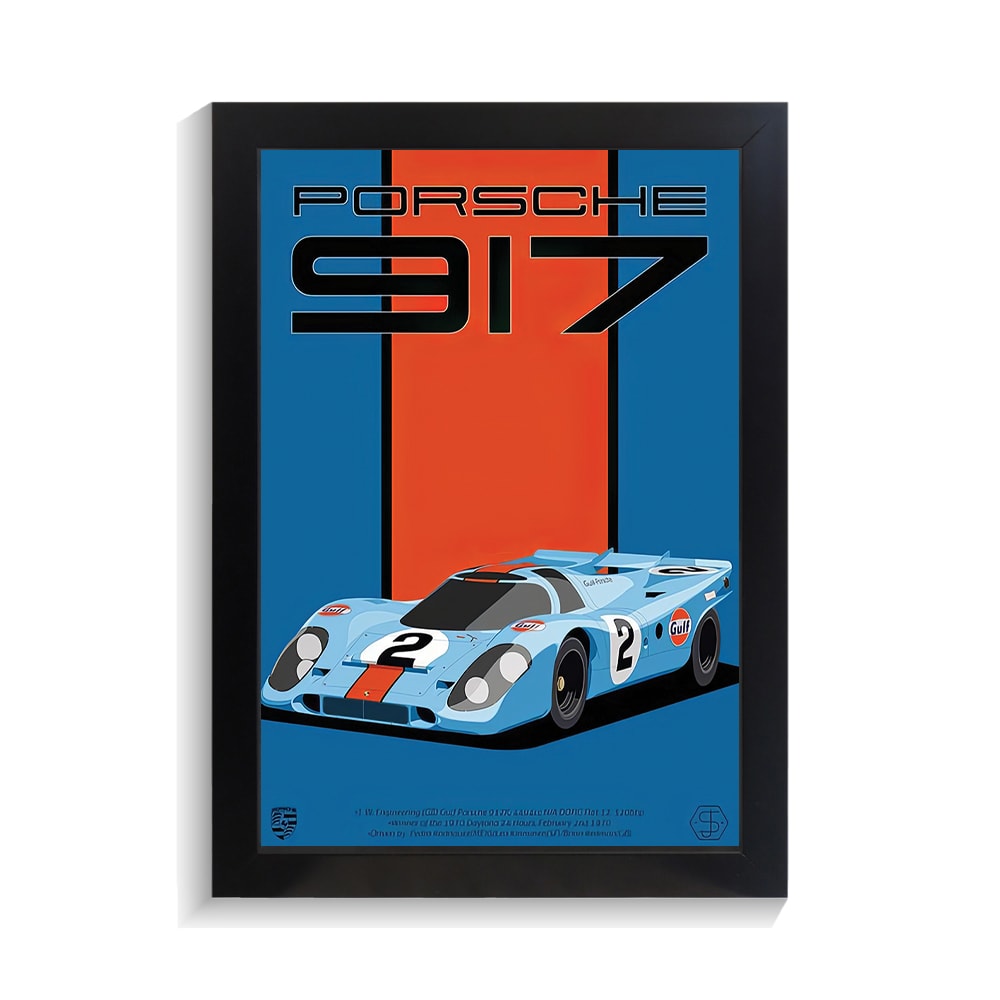 تابلو ماشین مسابقه طرح پورشه کد PF-23077 تابلو ماشین مسابقه طرح پورشه کد PF 23077