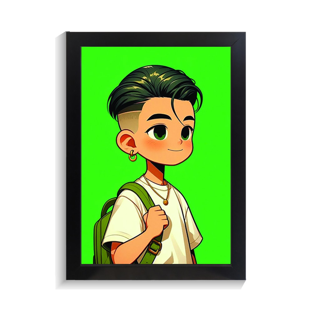 تابلو پسرانه طرح TEEN کد PF-24004