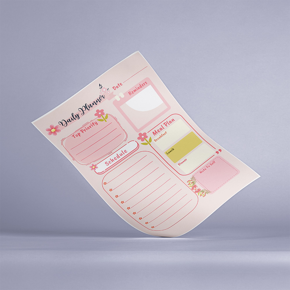 پلنر روزانه کد PL-98017