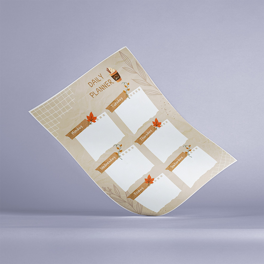 پلنر روزانه کد PL-98018