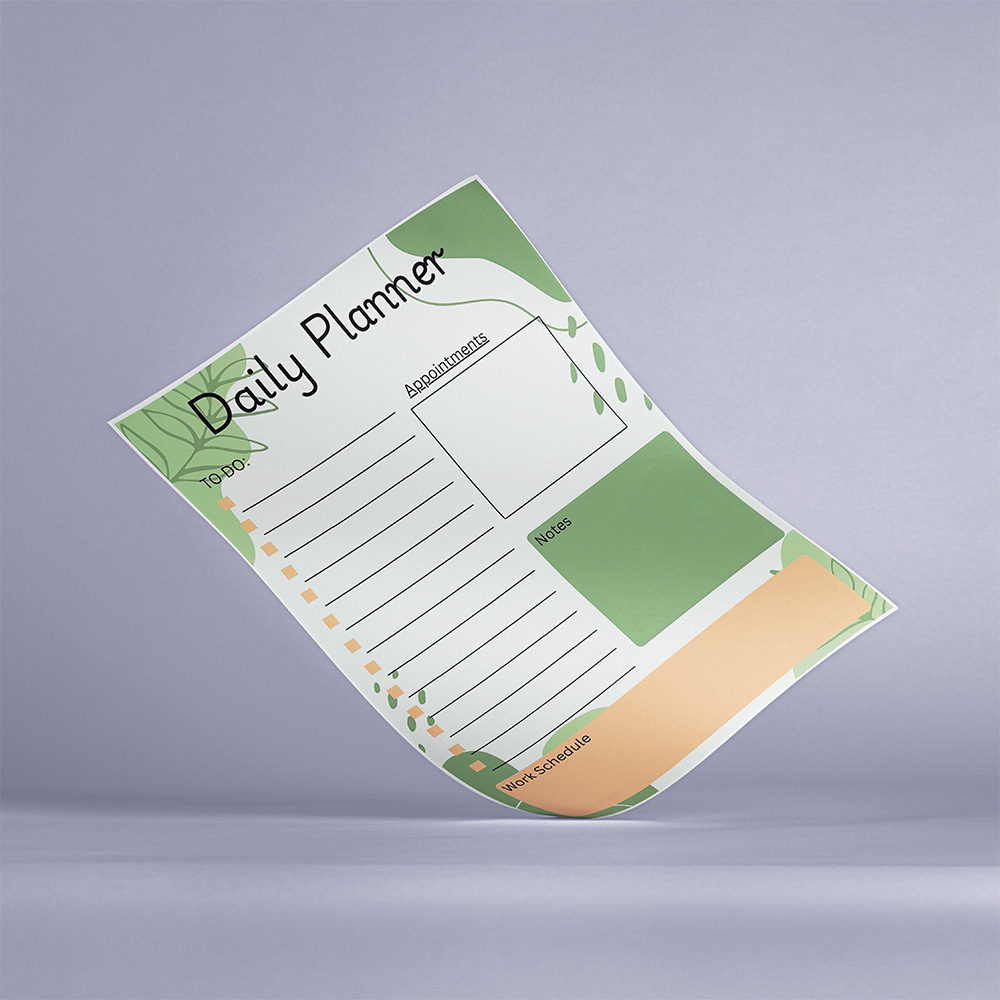 پلنر روزانه کد PL-98020