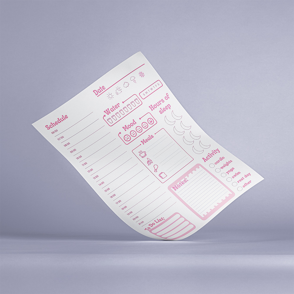 پلنر روزانه کد PL-98057