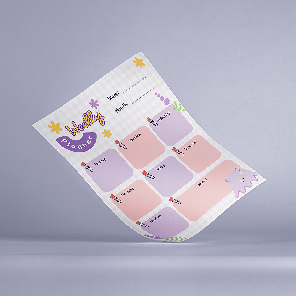 پلنر هفتگی کد PL-97002