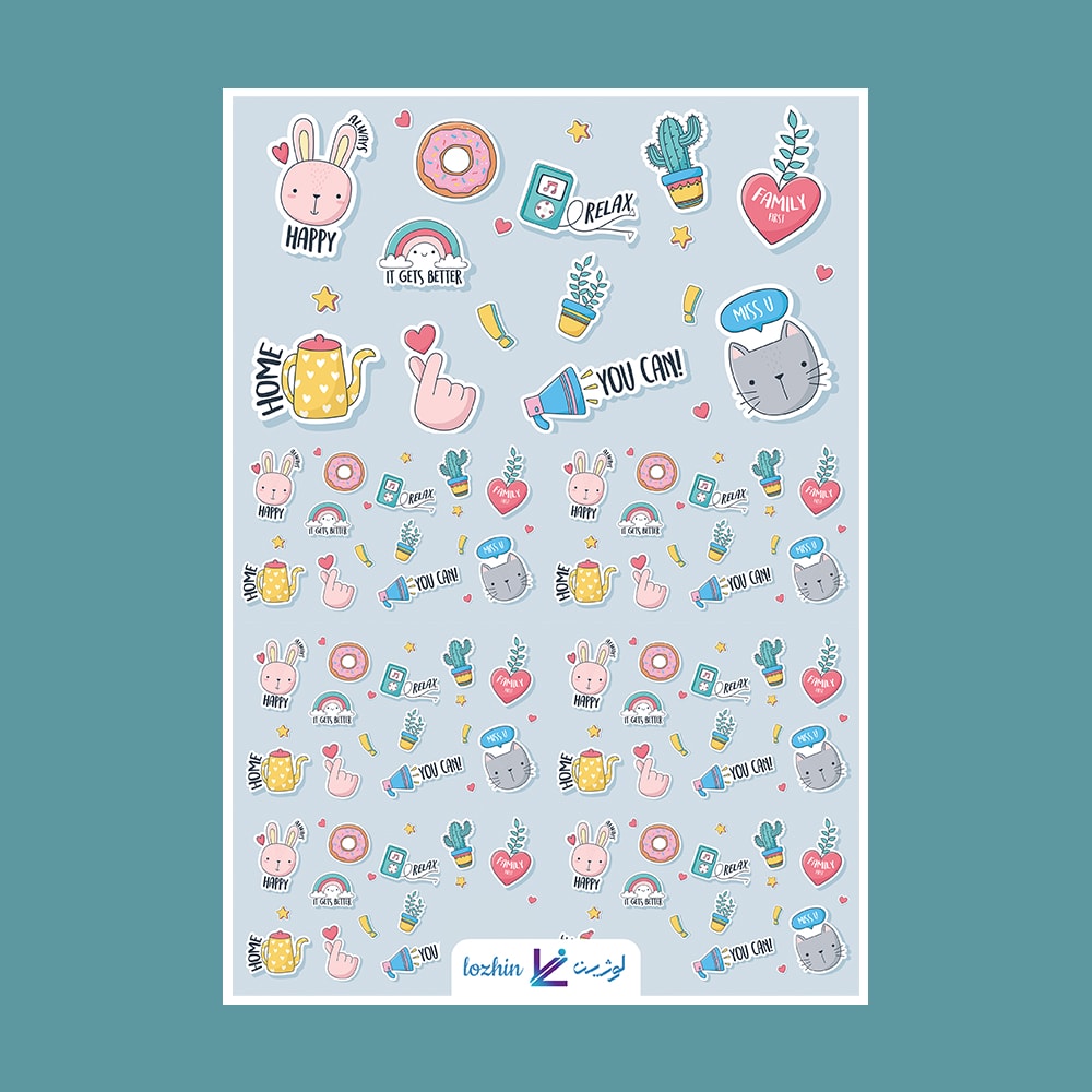 استیکر فانتزی طرح MULTY کد STNC-21017 استیکر فانتزی طرح MULTY کد STNC 21017