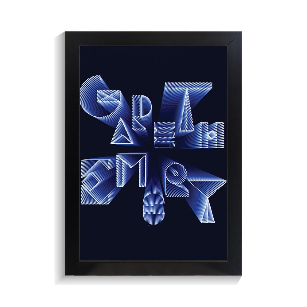 تابلو تایپوگرافی طرح انگلیسی کد PF-15041 تابلو تایپوگرافی طرح انگلیسی کد PF 15041