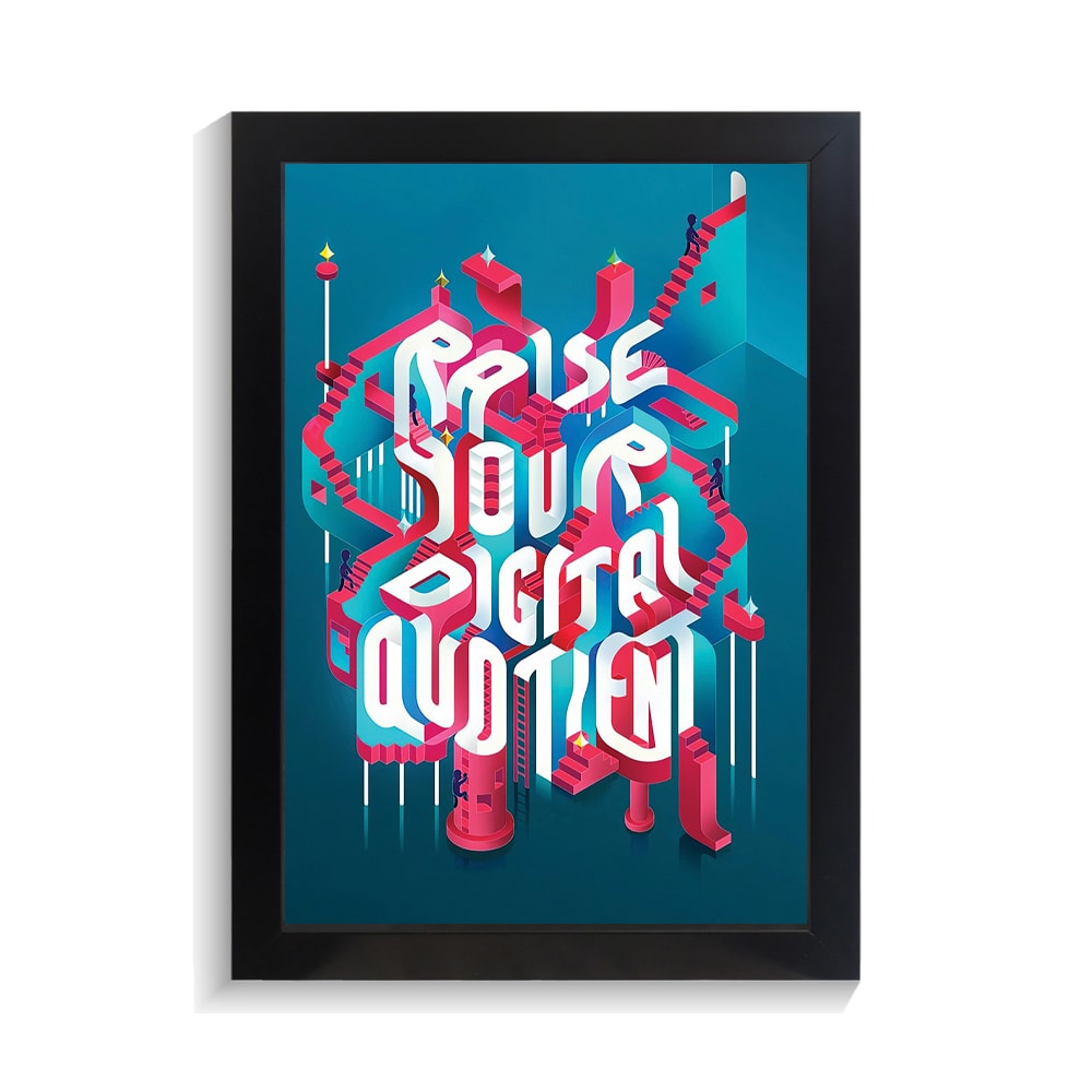 تابلو تایپوگرافی طرح انگلیسی کد PF-15067 تابلو تایپوگرافی طرح انگلیسی کد PF 15067