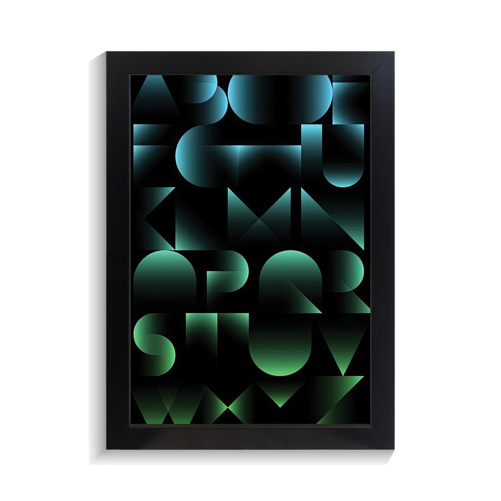 تابلو تایپوگرافی طرح انگلیسی کد PF-15068 تابلو تایپوگرافی طرح انگلیسی کد PF 15068