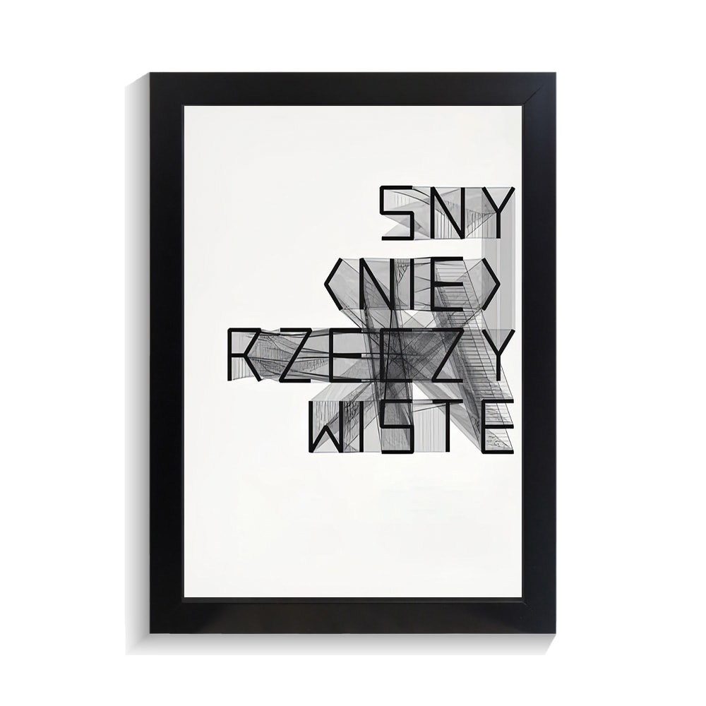 تابلو تایپوگرافی طرح انگلیسی کد PF-15083 تابلو تایپوگرافی طرح انگلیسی کد PF 15083