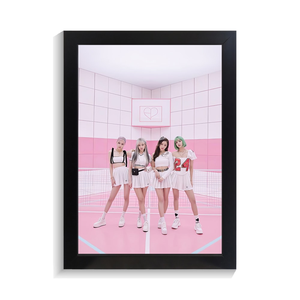 تابلو خواننده طرح Black pink کد PF-20033 تابلو خواننده طرح Black pink کد PF 20033