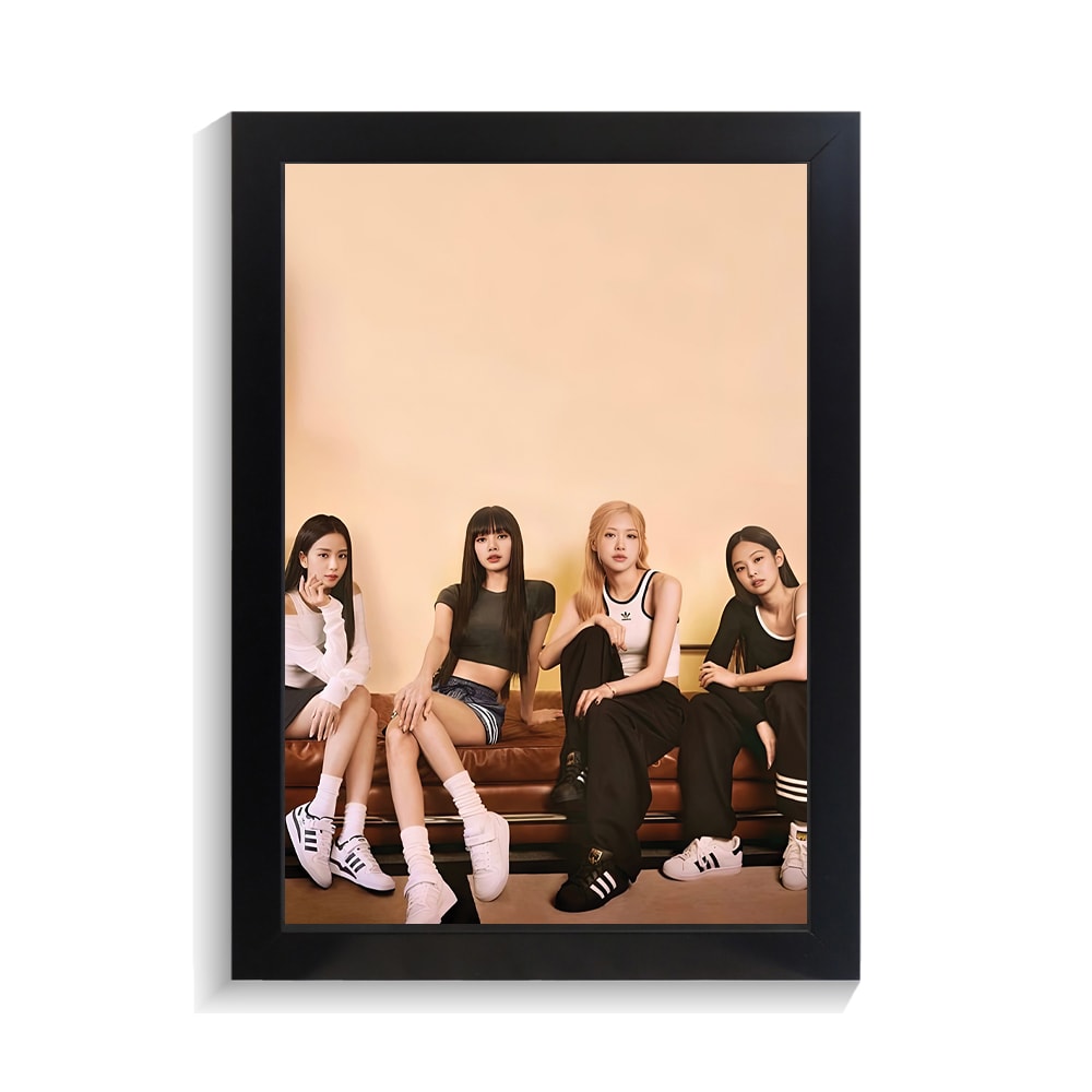 تابلو خواننده طرح Black pink کد PF-20037 تابلو خواننده طرح Black pink کد PF 20037