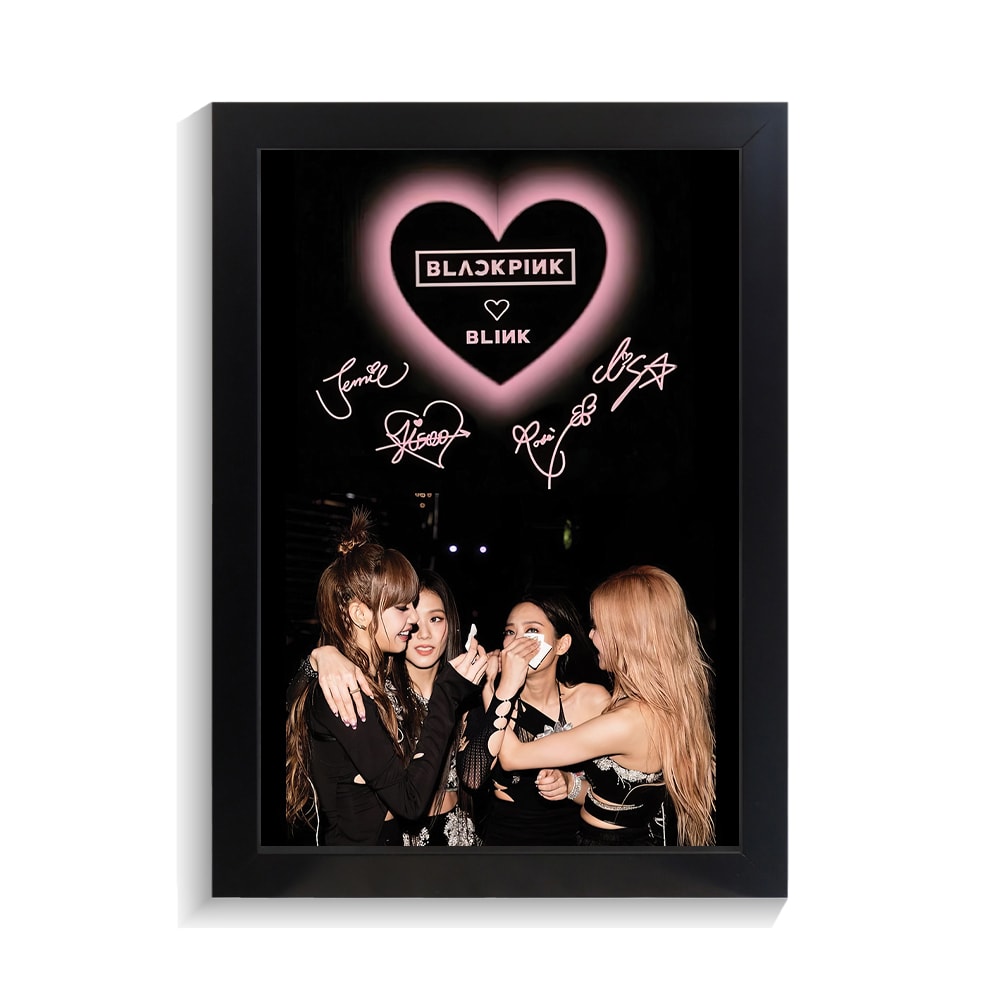 تابلو خواننده طرح Black pink کد PF-20048 تابلو خواننده طرح Black pink کد PF 20048