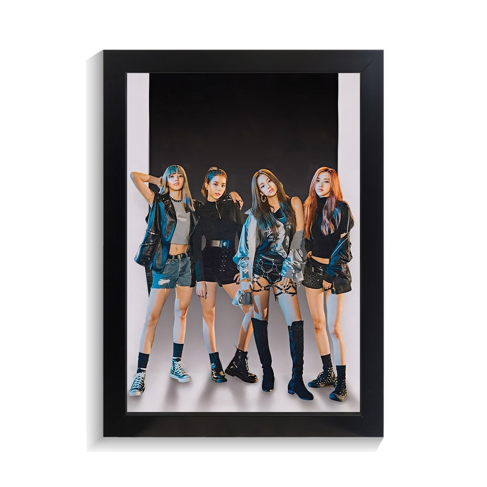 تابلو خواننده طرح Black pink کد PF-20085 تابلو خواننده طرح Black pink کد PF 20085