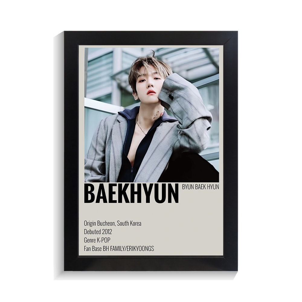 تابلو خواننده طرح Exo کد PF-20138 تابلو خواننده طرح Exo کد PF 20138