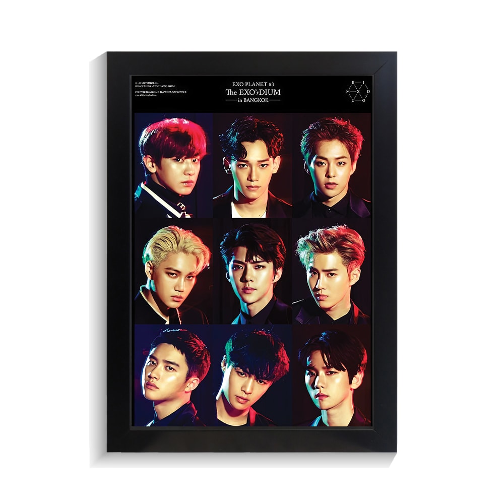 تابلو خواننده طرح Exo کد PF-20146 تابلو خواننده طرح Exo کد PF 20146