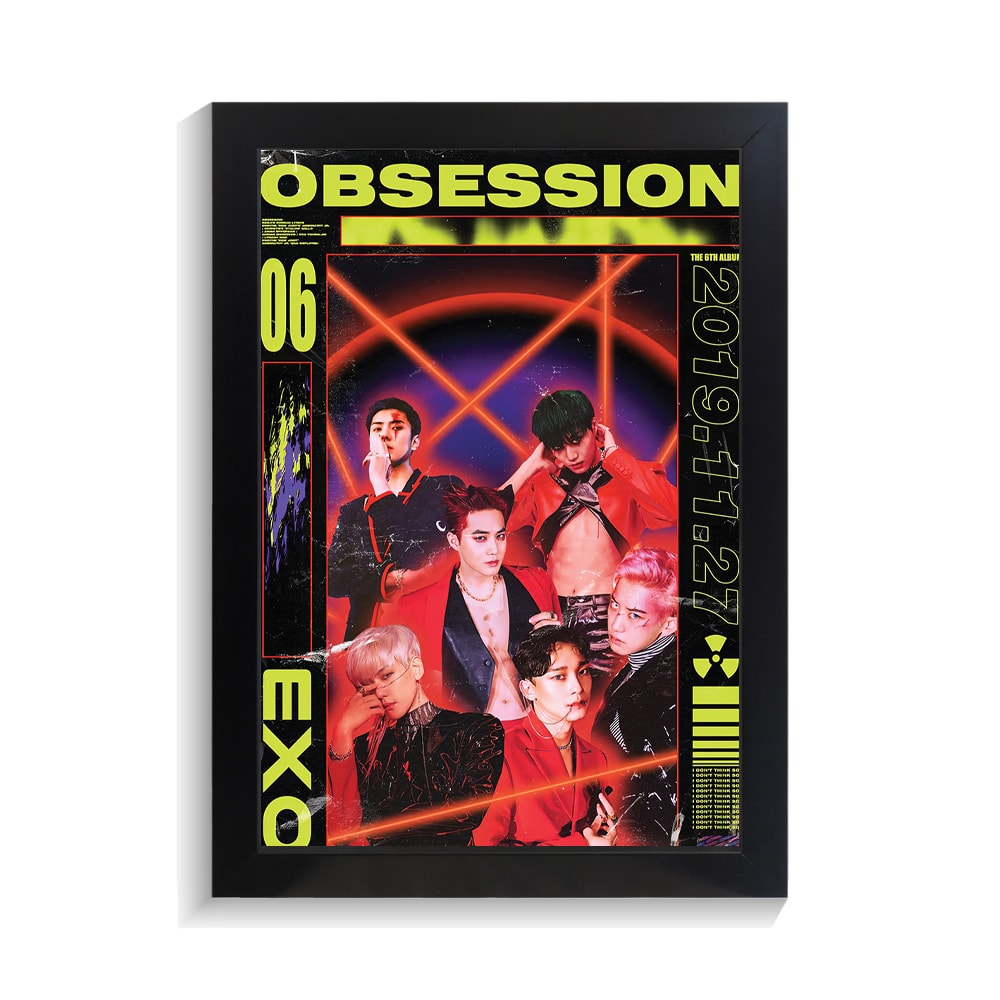 تابلو خواننده طرح Exo کد PF-20149 تابلو خواننده طرح Exo کد PF 20149