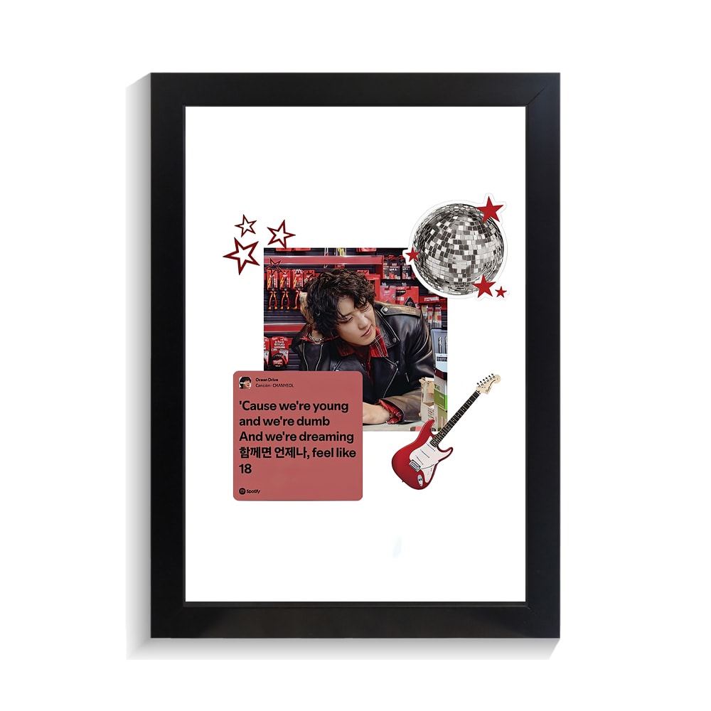 تابلو خواننده طرح Exo کد PF-20155 تابلو خواننده طرح Exo کد PF 20155