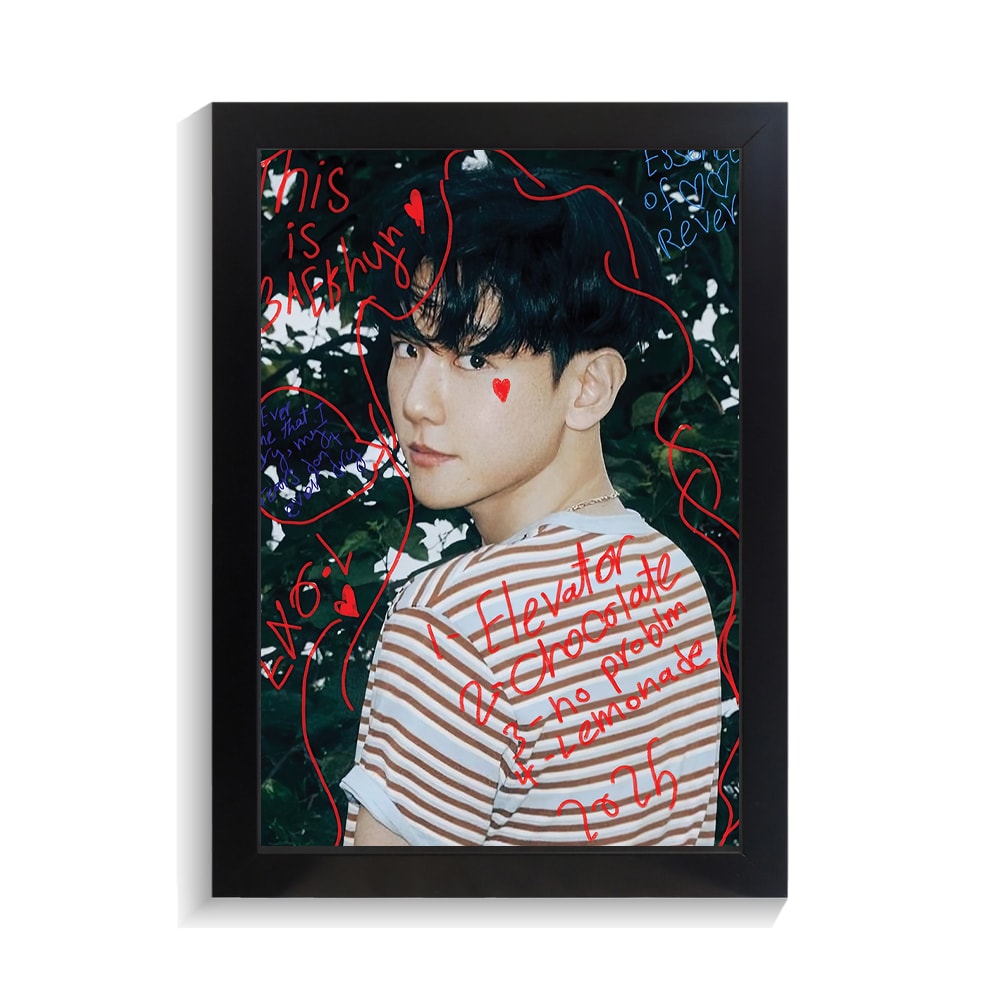 تابلو خواننده طرح Exo کد PF-20158 تابلو خواننده طرح Exo کد PF 20158